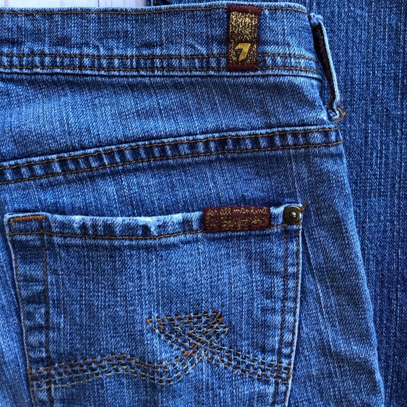 🌸7 For All Mankind Rocker bootcut Jeans - Picture 6 of 6